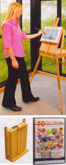 artist easel picture