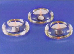 battery tea lights set 3 picture