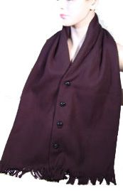 Black Button Scarf picture