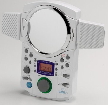 cd shower radio picture