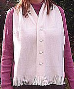 Cream Button Scarf picture