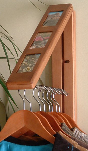 InstaHanger Picture Frame Chestnut Pine picture