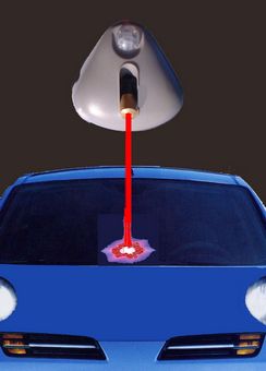 laser parking guide picture