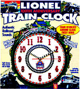 lionel train clock picture