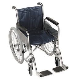 Wheelchair Self Propelling Chrome picture