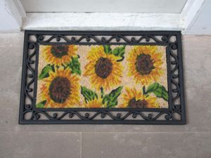 Sunflowers Front and Back Doormat picture