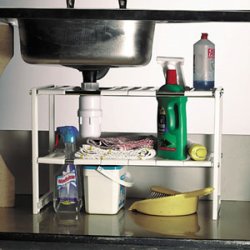 under sink storage picture