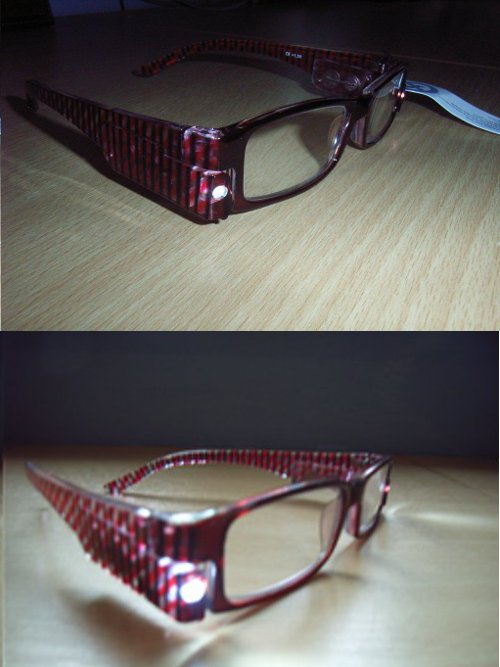 LED Glasses Red picture