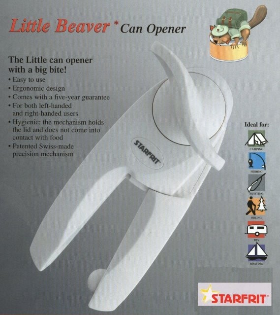 Little Beaver can opener picture