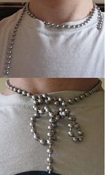 Metal Bead Necklace picture click to read more