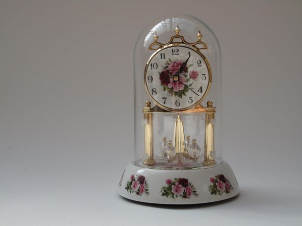 Porcelain Anniversary Clock picture